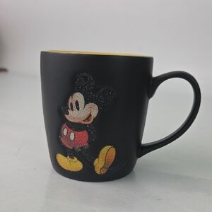 Disney Black and Yellow Mickey Mouse Mug